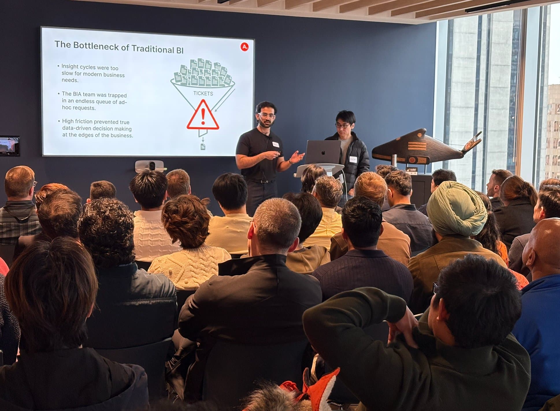 Full room · 250+ attendees · Databricks AI Day Vancouver, March 2026